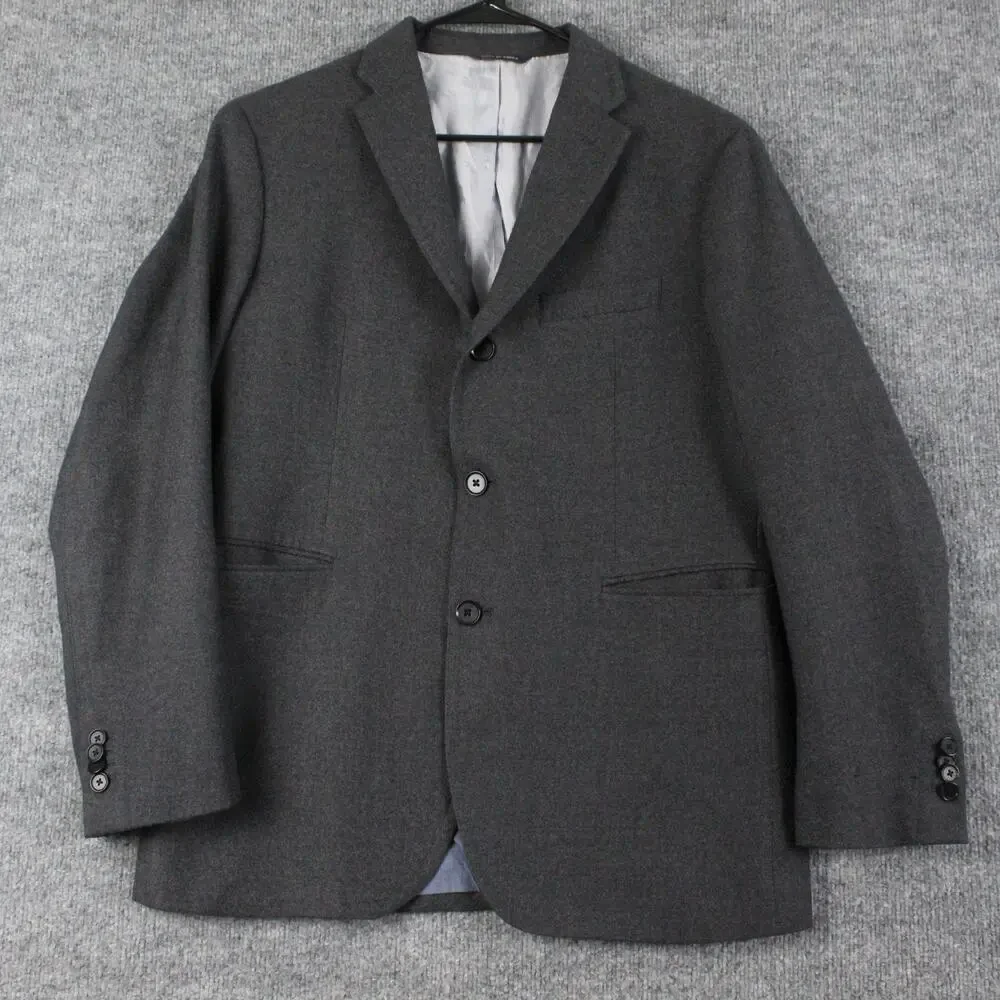 Banana Republic Blazer Mens 40S Tailored Fit Twill Gray Wool Sport Coat Business